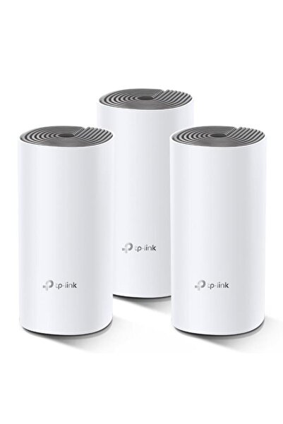 TP-LINK Deco E4 1200 Mbps 2 Port 3'lü Kablosuz Router