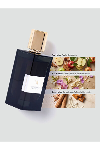 Maa Althahab Mon Amour EDP Long Lasting and Romantic Floral Scent 75 ML For W...