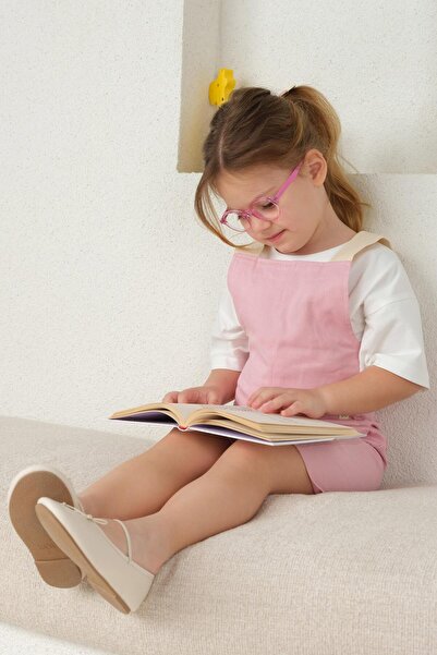 Mioma Kids Askılı Tulum Pembe