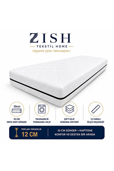 zishtekstil Ecosmart Yıkanabilir Kılıflı Sünger Yatak & Yer Yatağı