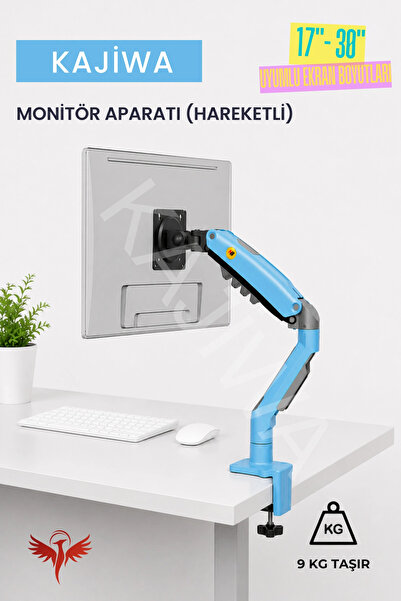 KAJİWA Blue Nb F80-Xm Monitor Arm 17-30Inch Monitor Stand with Shock Absorber