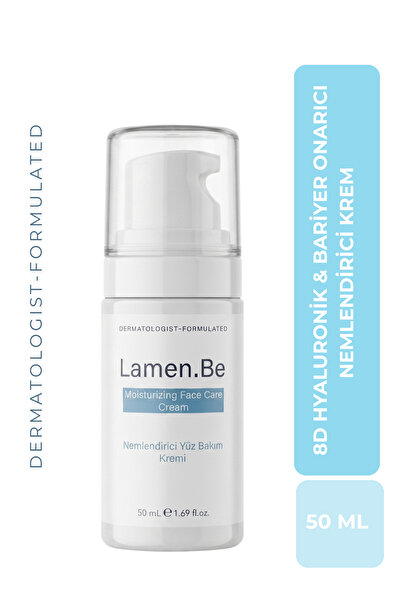 Lamen.Be Onarıcı ve Nemlendirici Krem 50 ml - 8D Hyaluronik Asit, Pantenol, A...