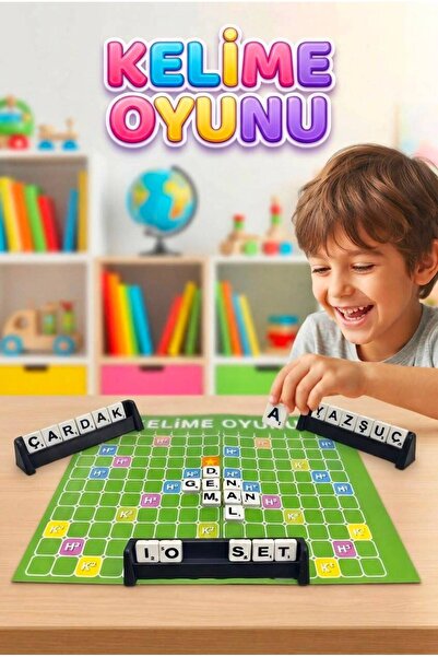 Farbu Kelime Üretme Kutu Oyunu Aile Boyu Eğlence ve Zeka Geliştirici Kelime B...