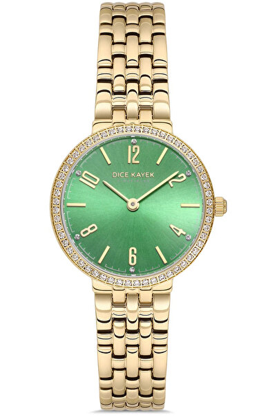 Dice Kayek Dk.1.Ag1449.29 Steel Case Steel Strap 3 Atm Water Resistant Gold C...