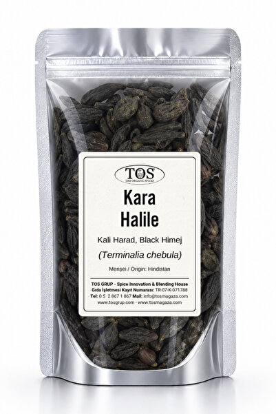 TOS The Organic Spices Kara Halile 50 gr (1. KALİTE) Terminalia Chebula / Kal...
