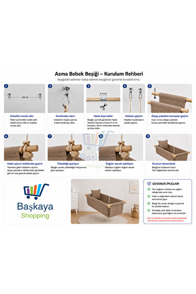 BAŞKAYA SHOPPİNG Bebek Çocuk Çingene Beşiği