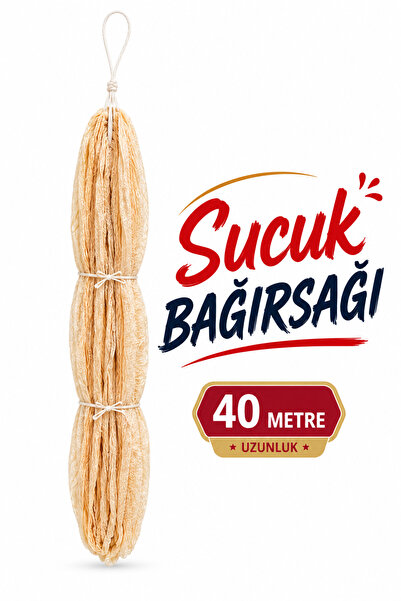 KİLİSLİOĞLU BAHARAT Sucuk Bağırsağı | Kuru Bağırsak 40 Metre