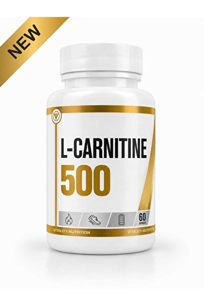 Vitality Nutrition L-carnitine 500 Mg 60 Kapsül