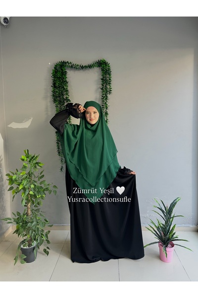 Yüsra Collection Hijab Souffle Chiffon Long Length