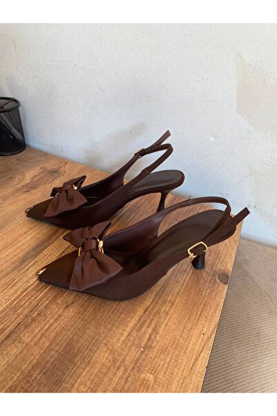 LİMA SHOES حذاء نسائي بكعب ناعم ارتفاع الكعب 8 سم
