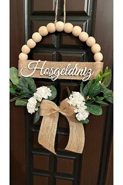 H2 Design Handmade Chrysanthemum Door Ornament Small Size 24 cm