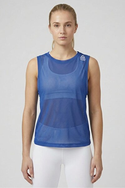 Reebok Women Sportswear Fit Sleeveless Training Tank Top, Blue