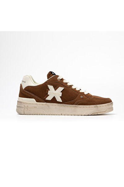 John Richmond حذاء رجالي 29114/CP A JR SHOES من جلد الغزال باللون البني