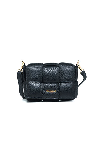 Piumelli Milano حقيبة كروس للنساء/الفتيات SOLEIL M Bag D28 باللون الأسود