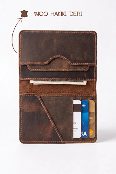 Santini Collection Card Holder Men's Wallet Genuine Leather Card Holder Slim ...