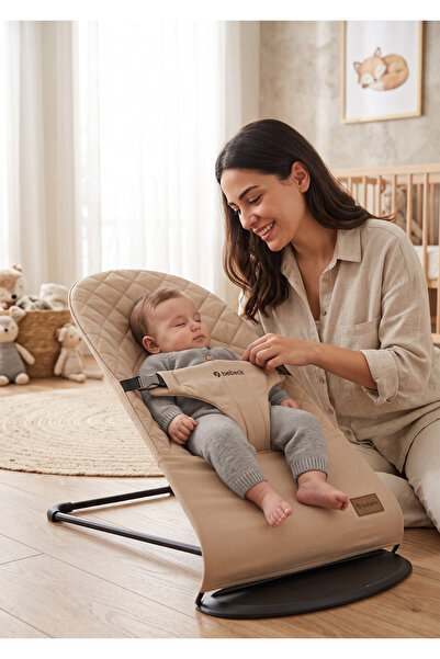 Bebeck Crown Cotton Üç Kademeli Katlanabilir Sallanan Ana Kucağı