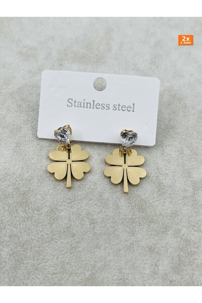Bozhi Steel Earrings Business Woman Style Meaningful Gift for Special Occasions