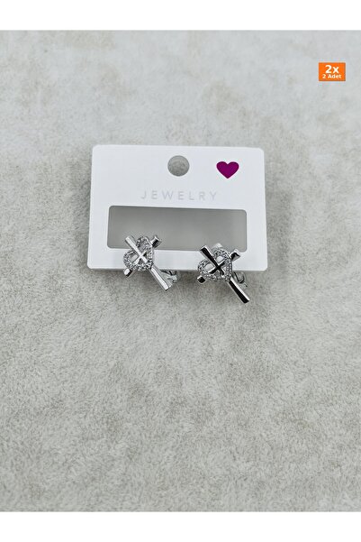 Bozhi Steel Earrings Business Women's Style Elegant Gift Suitable for Daily C...
