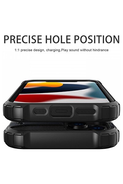 OEM Husa Hybrid Armor Apple iPhone 15 Pro Neagra