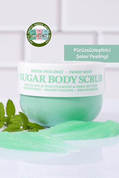 Spectra Care Pürüzsüzleştirici ve Nemlendirici Vegan Şeker Peelingi -Fresh Mi...