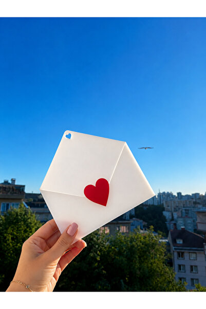 Chaplex Pleksi Zarf Magnet – Fotoğraf ve Anı Dekoru 💌