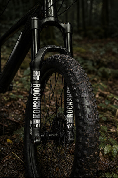 bisiklet dünyam Rockshox Maşa Sticker Elektrikli Bisiklet Aksesuarı Ve Çeşitleri