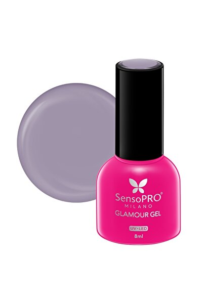 SensoPRO Milano Ημιμόνιμο Βερνίκι Νυχιών Glamour Gel 8ml, Κομψή Ορχιδέα # 48