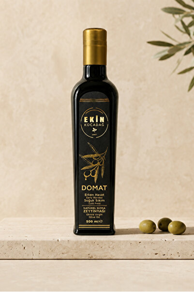 Ekin Kocadağ Domat Soğuk Sıkım Erken Hasat Zeytinyağı 500ml