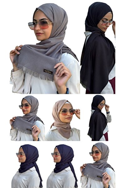 ALDAIYR 8 Pashmina Shawls Viscose Cotton 150 Gr