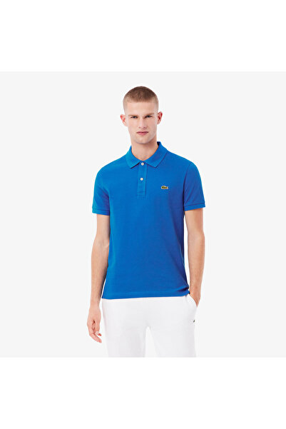 Lacoste L.12.12 Erkek Slim Fit Mavi Polo