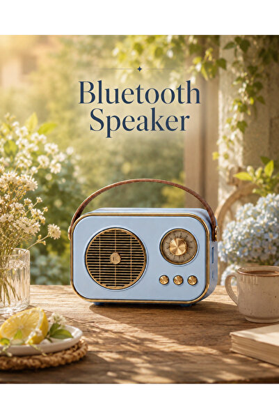 TEKNOKUTUM Bluetooth, SD, USB Girişli Bluetooth Destekli Type-C Speaker