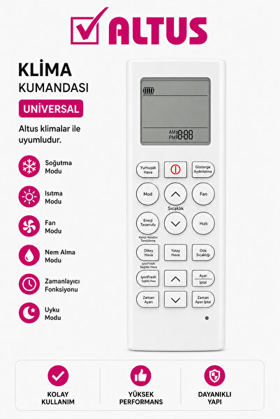 Altus Inverter Klima Kumandası
