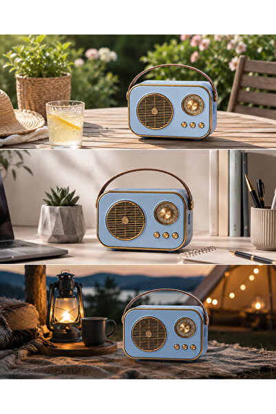 TEKNOKUTUM Bluetooth, SD, USB Girişli Bluetooth Destekli Type-C Speaker