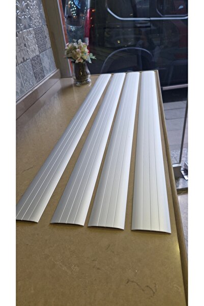 ORSAYAPI 4 Adet 90 cm Parke Eşik Çıtası 6 cm Genişliğinde Kendinden Silikonlu...