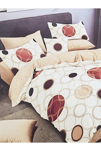 MILANO COLLECTION Set Lenjerie Pat Dublu Finet 6 Piese MC-6007