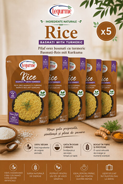 Legurme Pilaf de orez Basmati 250 gr x5