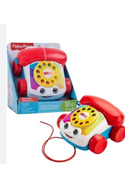 FISHER PRICE ZümrütOyuncakStore Eğitici Oyuncak Geveze Telefon Sürüklenebilir...