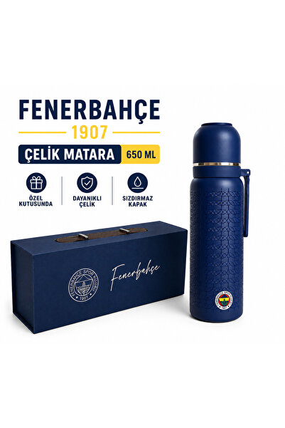 Fenerbahçe 1907 650 ML Paslanmaz Çelik Matara – Özel Kutusunda, Dayanıklı ve ...
