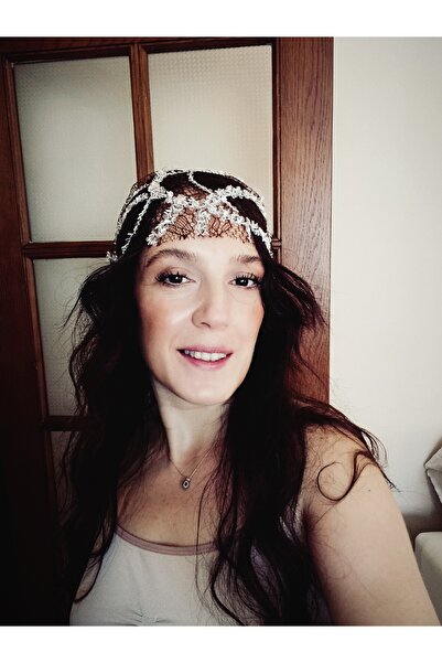 SADECE SEN DE Tasarım parıltılı taşlı üçgen bandana/fular/file kumaş