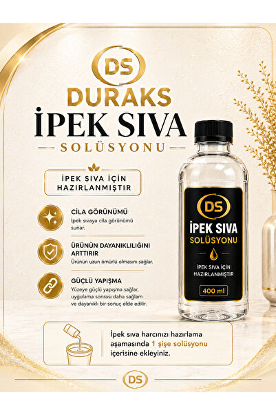 DURAKS İPEK SIVA SOLÜSYONU [Cila, Vernik ve Dayanıklılık Görevi]