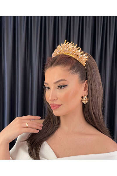 BEYOĞLU NİŞANTAŞI Bride Engagement Henna Promise Crown Alin