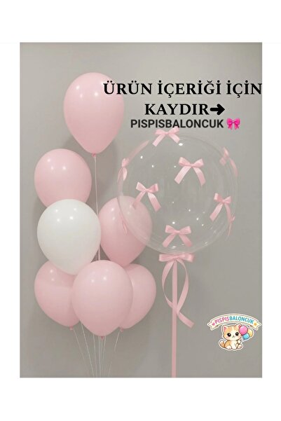 PISPISBALONCUK kurdeleli Balon Seti kurdeleli Bobo coquette doğum günü partis...