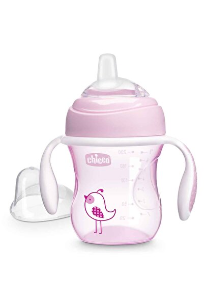 Chicco Yumuşak Uçlu Geçiş Bardağı 4 Ay Kız