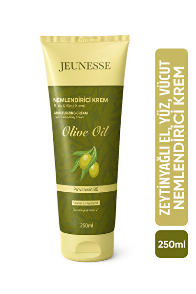 Jeunesse Zeytinyağı Özlü Nemlendirici El / Yüz / Vücut Kremi 250 ml