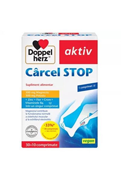 doppel herz Carcel Stop, 30+10 comprimate, Aktiv