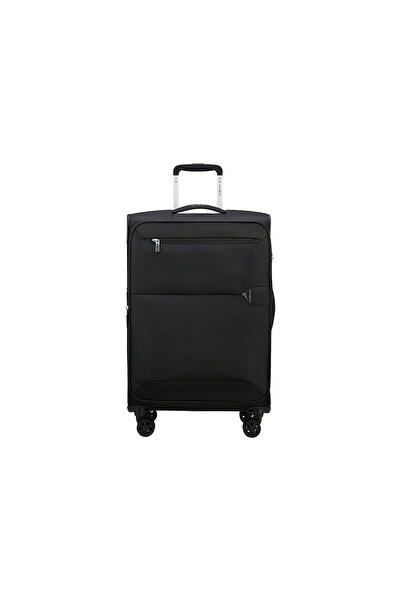 Samsonite Siyah Urbify Spinner - Körüklü Orta Boy Valiz