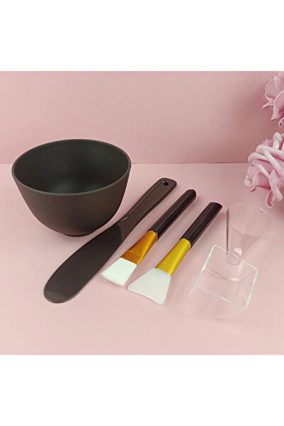 Choice1 5Pcs Black 2/3/4/5Pcs Face Set For Mask Mixing Bowl Girls Facial Skin...