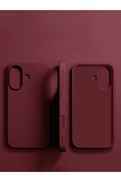 Choice iPhone Air wine red Luxury Silicone Case for iPhone 17 16 14 12 11 13 ...