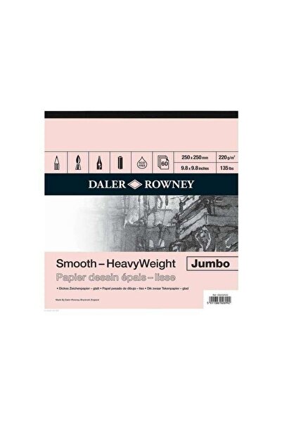 Daler Rowney Heavyweight Jumbo Çizim Blok 220gr 25x25cm 60 Yaprak