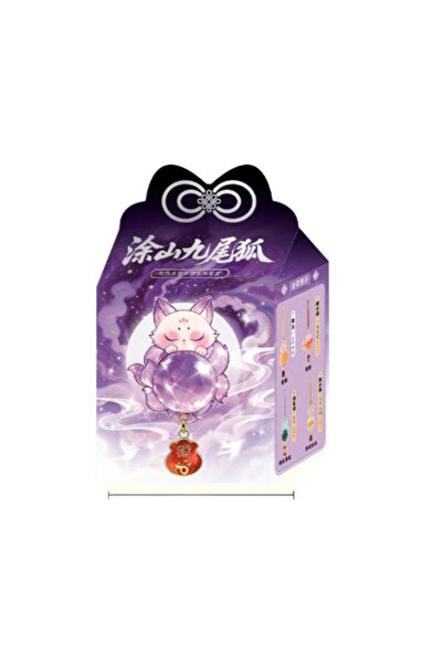 Choice1 Random 1 pcs New Tushan Nine-Tailed Fox Natural Crystal Pendant Blind...